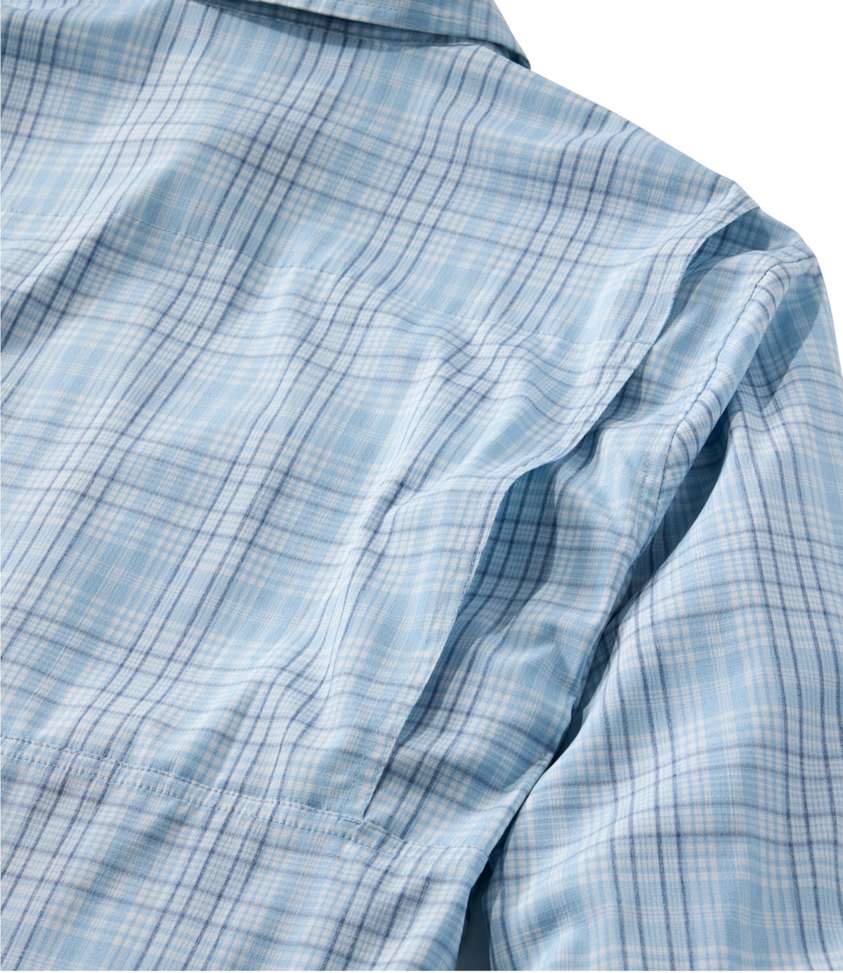 Men's Tropicwear Shirt, Plaid Long-Sleeve