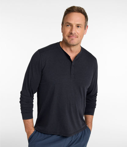 Men's Multisport Lifestyle Henley, Long-Sleeve