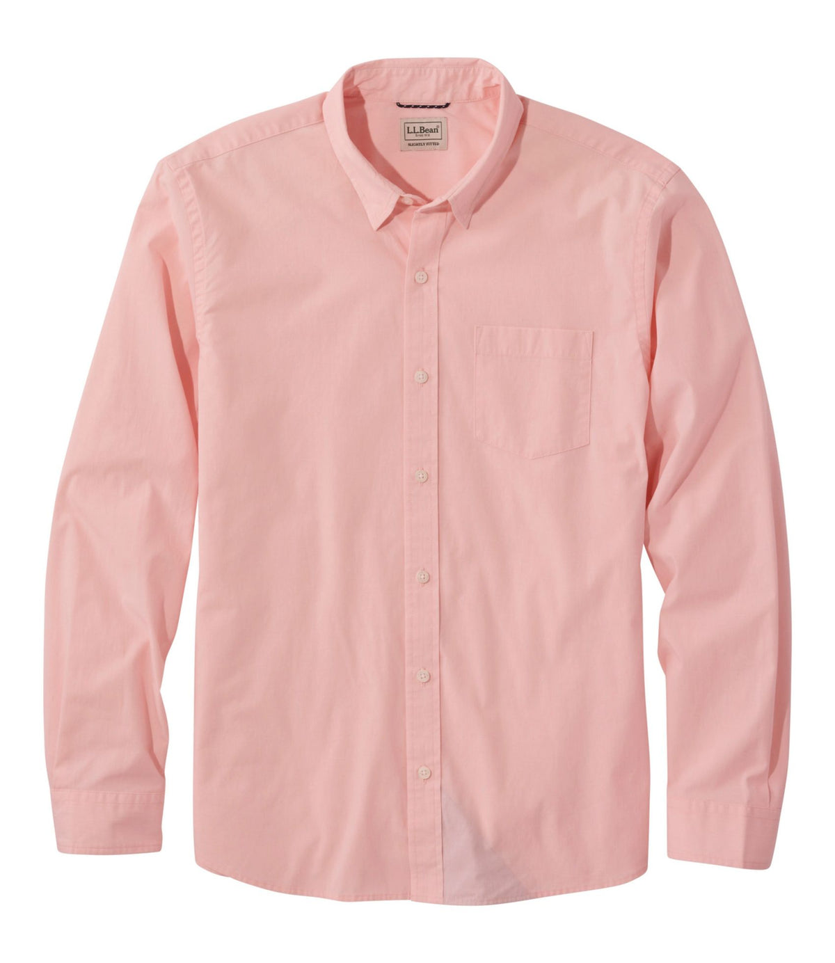 Men's Comfort Stretch Performance® Shirt, Long-Sleeve, Slightly Fitted Untucked Fit
