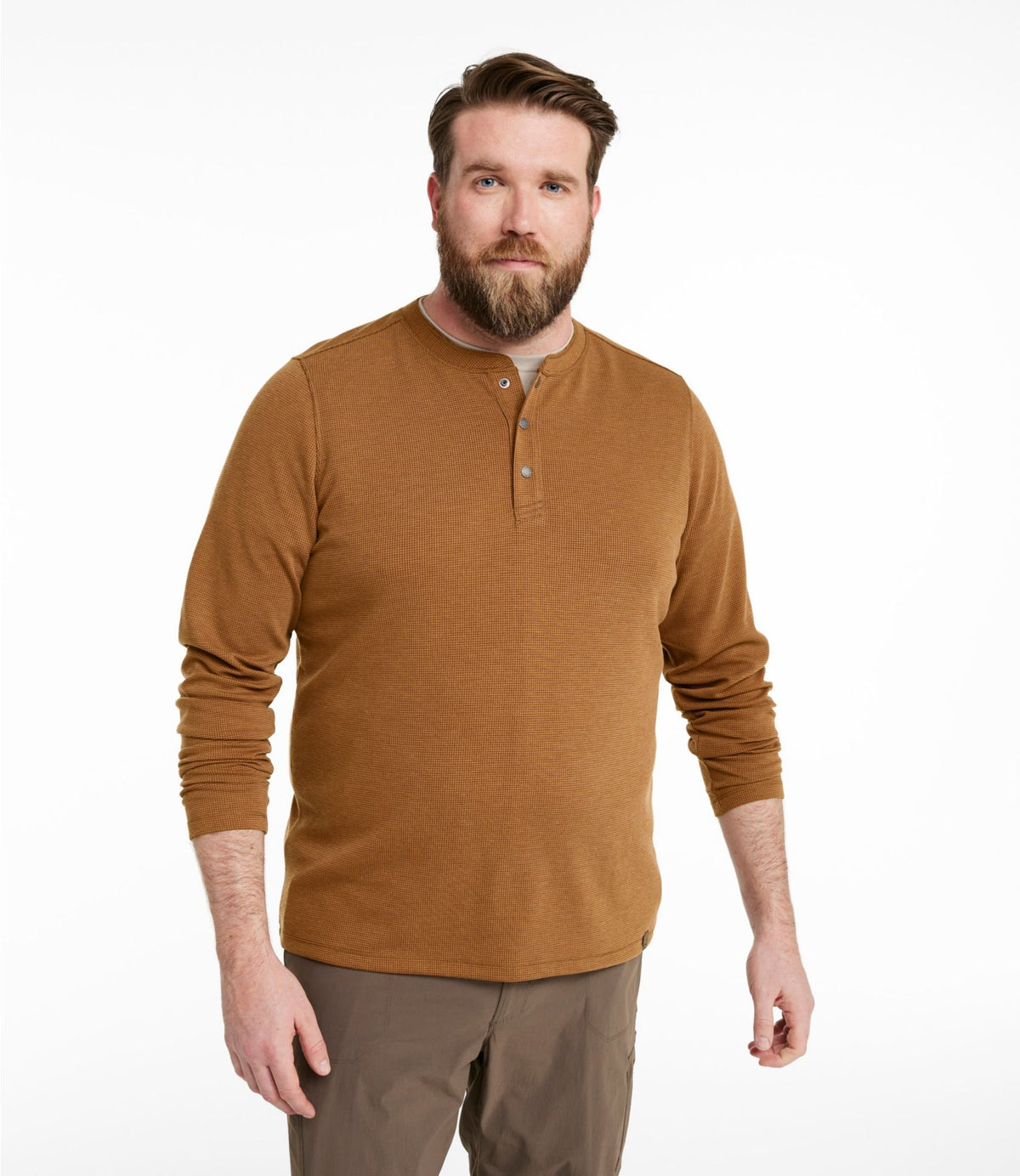 Men's Mountainside Micro Waffle Henley