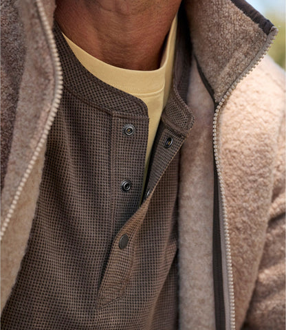 Men's Mountainside Micro Waffle Henley