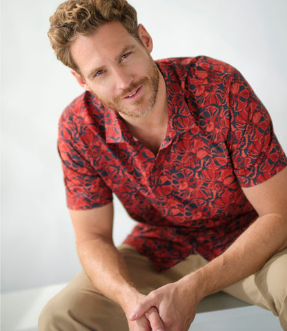 Men's Ultralight Trail Shirt, Short-Sleeve Print