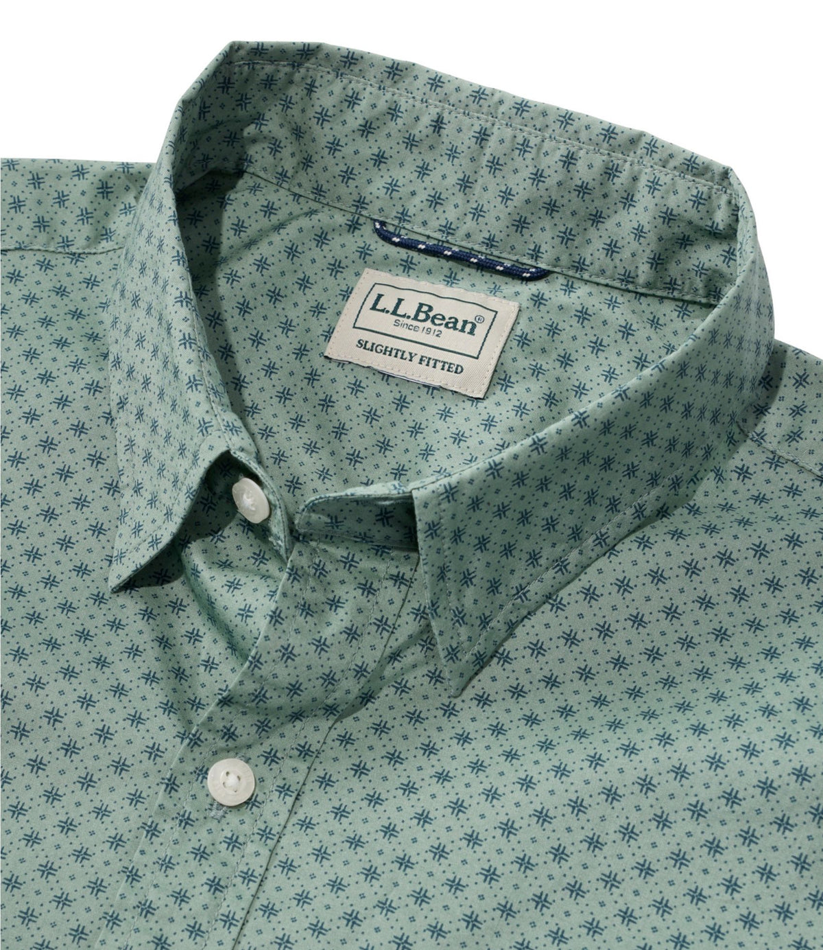 Men's Comfort Stretch Performance® Shirt, Long-Sleeve, Slightly Fitted Untucked Fit, Print