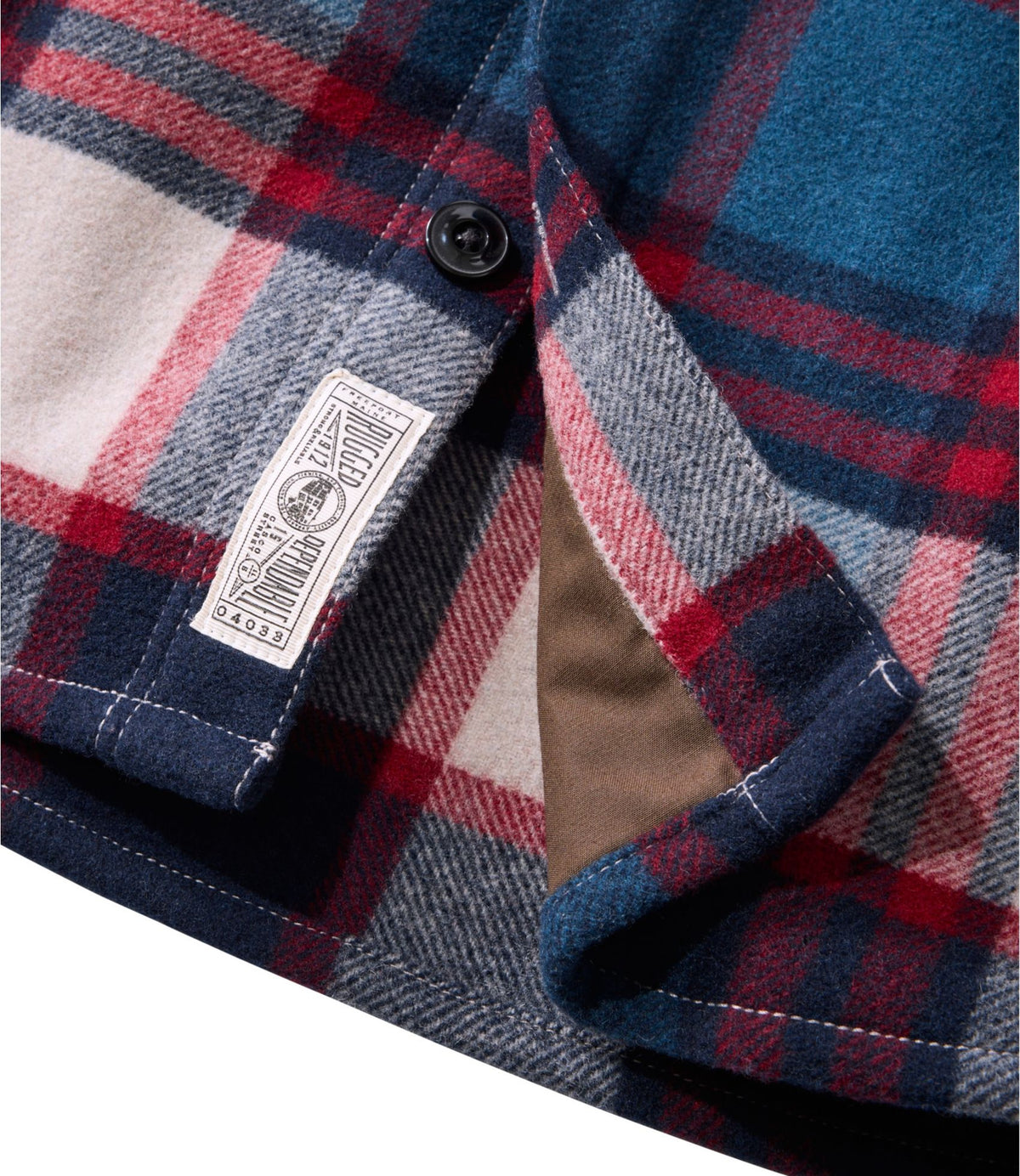 Men's Signature Wool Workshirt, Plaid