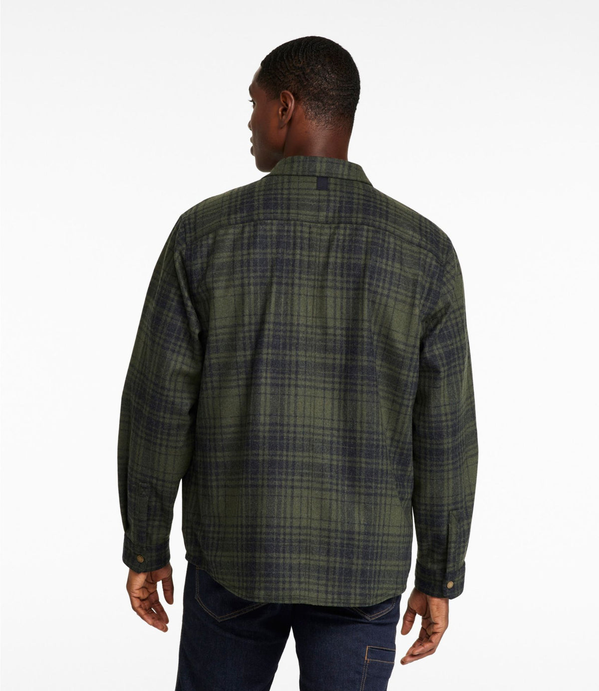 Men's Maine Guide Lightweight Wool Field Shirt, Plaid
