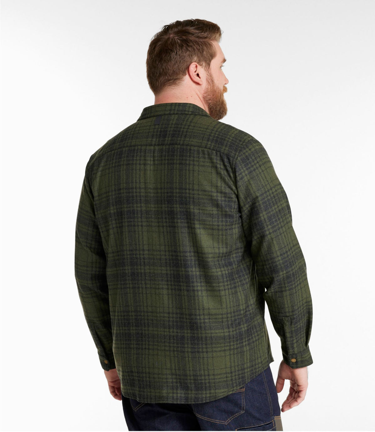 Men's Maine Guide Lightweight Wool Field Shirt, Plaid