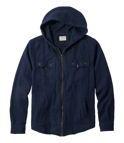 Men's 1912 Field Flannel Shirt, Hooded, Slightly Fitted Untucked Fit