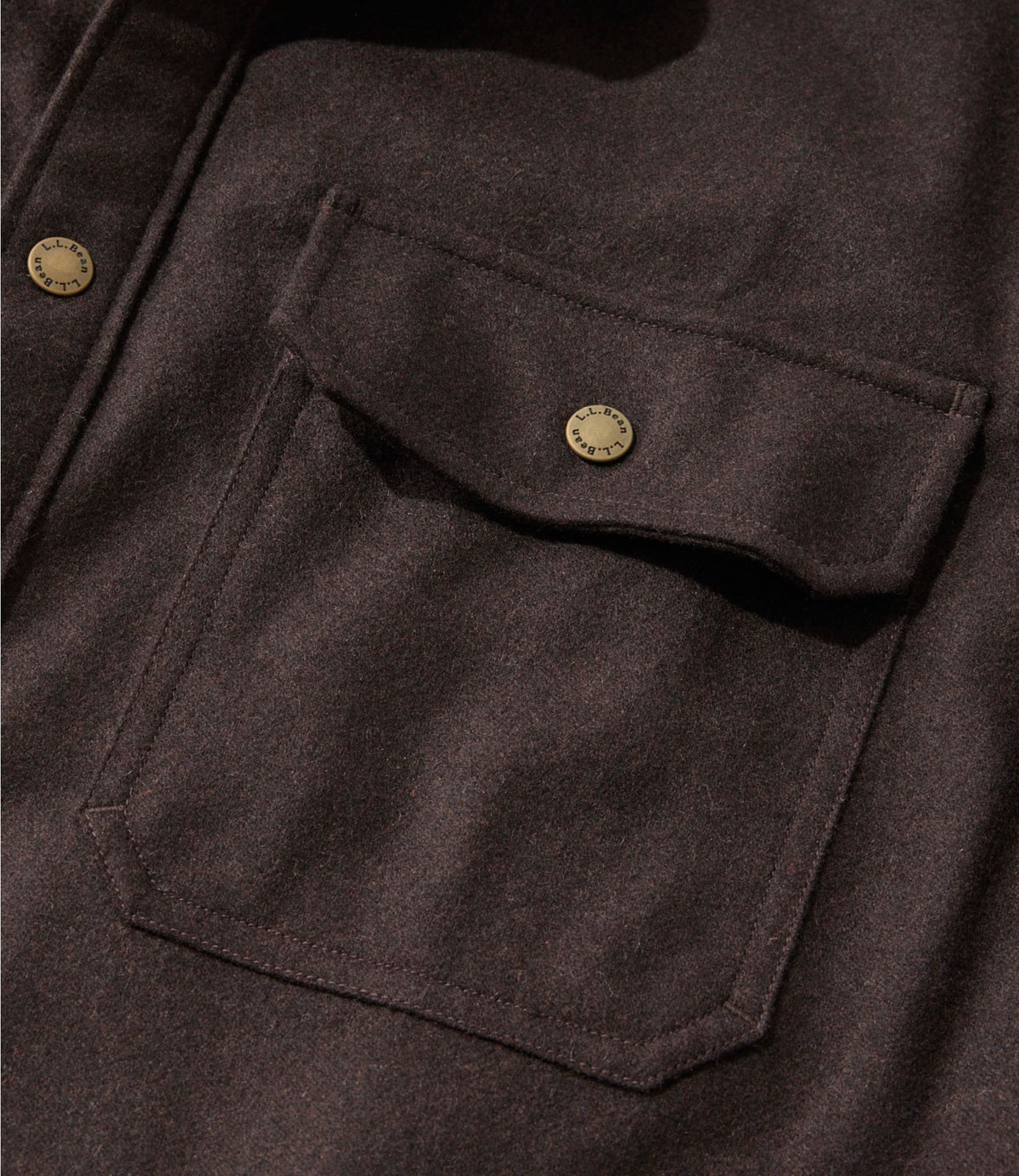Men's Maine Guide Lightweight Lined Wool Field Shirt