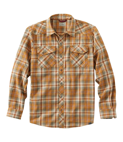Men's Katahdin Performance Flannel Shirt, Slightly Fitted