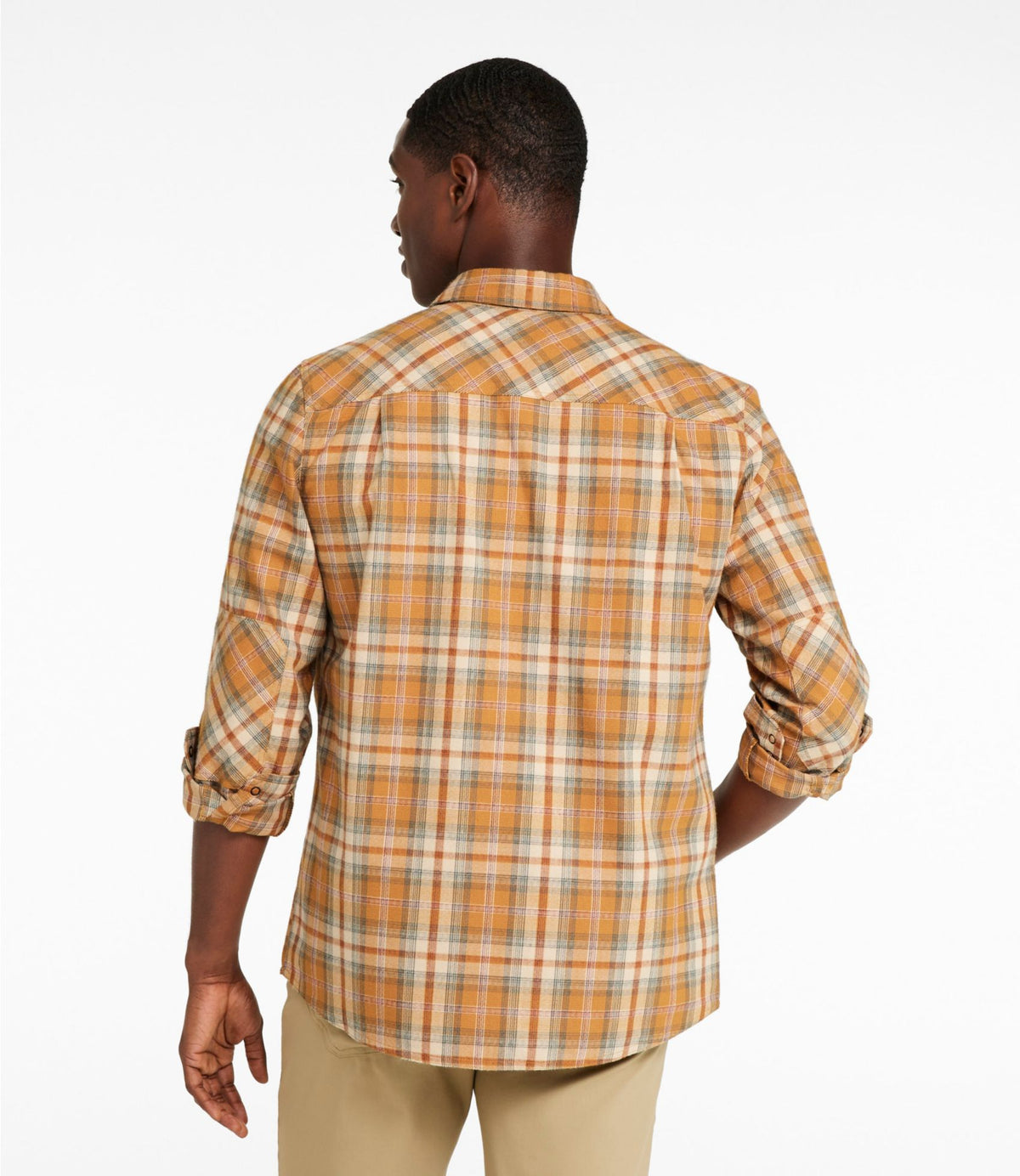 Men's Katahdin Performance Flannel Shirt, Slightly Fitted