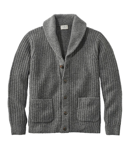 Men's L.L.Bean Classic Ragg Wool Sweater, Cardigan