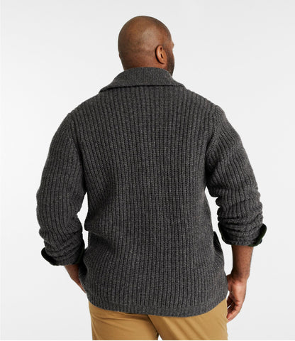 Men's L.L.Bean Classic Ragg Wool Sweater, Cardigan