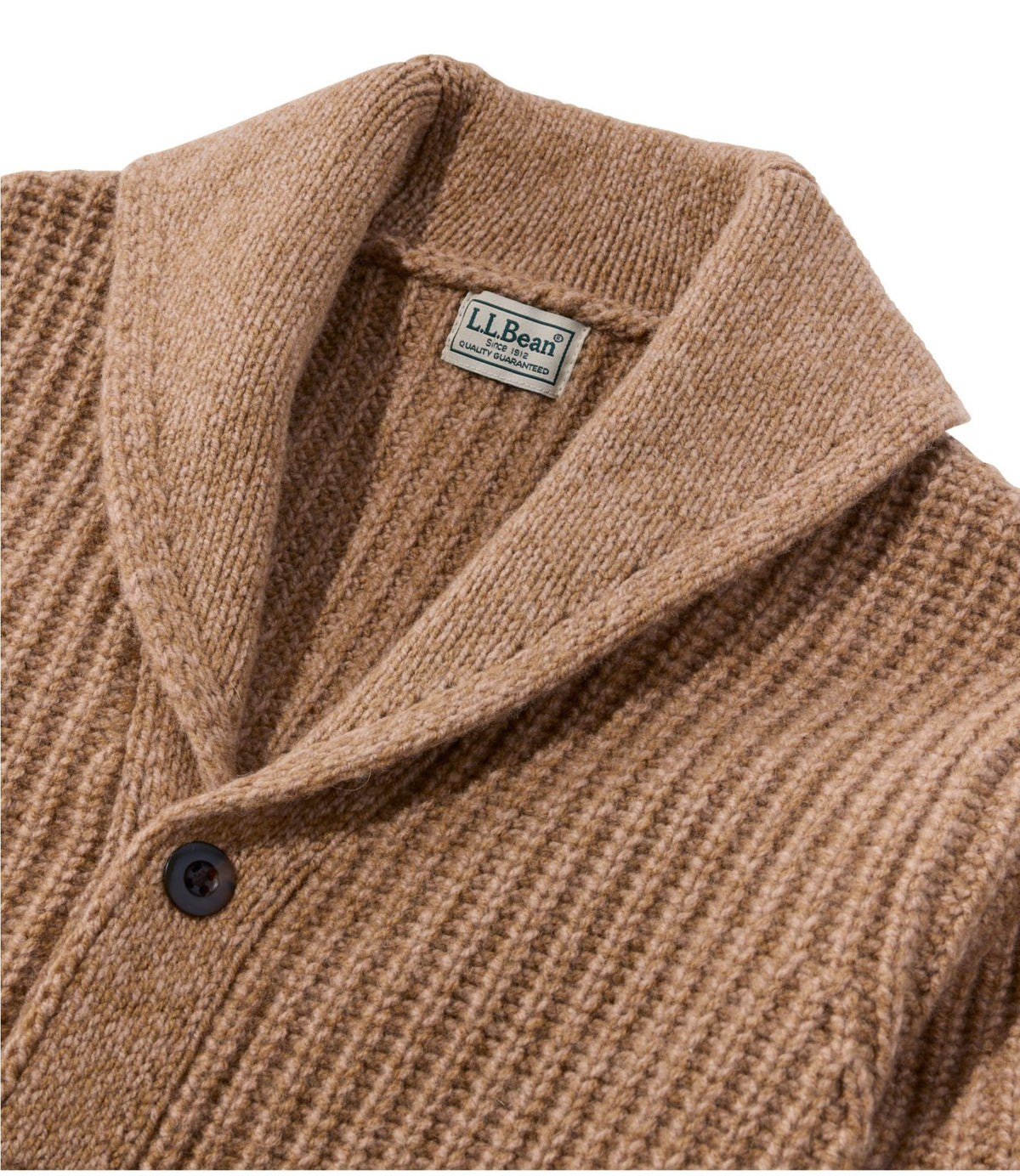 Men's L.L.Bean Classic Ragg Wool Sweater, Cardigan