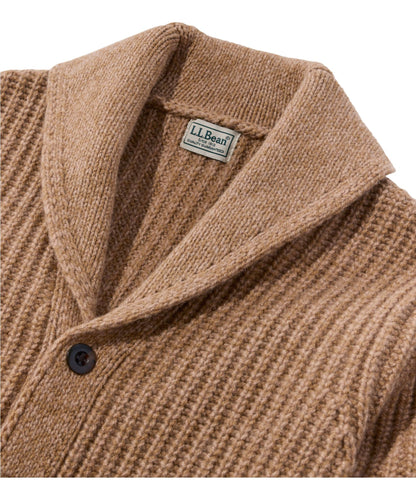 Men's L.L.Bean Classic Ragg Wool Sweater, Cardigan