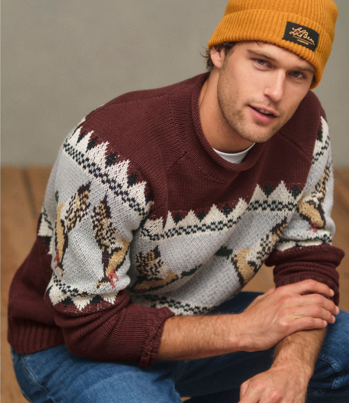 Men's Signature Organic Cotton Rollneck Sweater