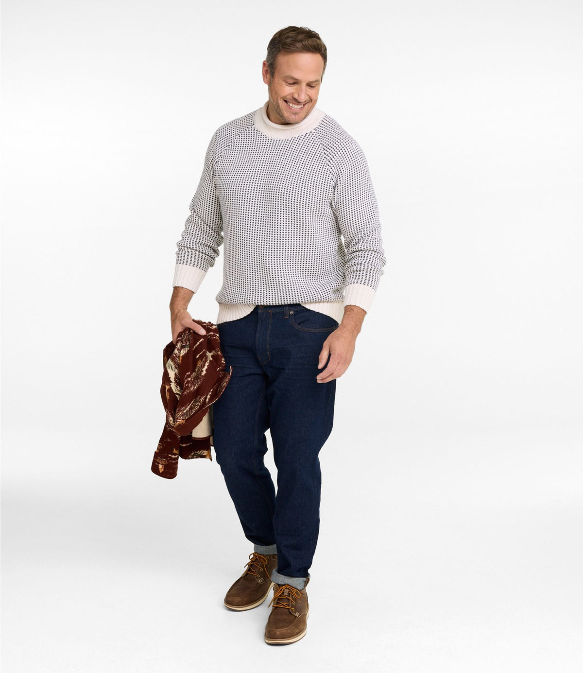Men's Signature Organic Cotton Rollneck Sweater
