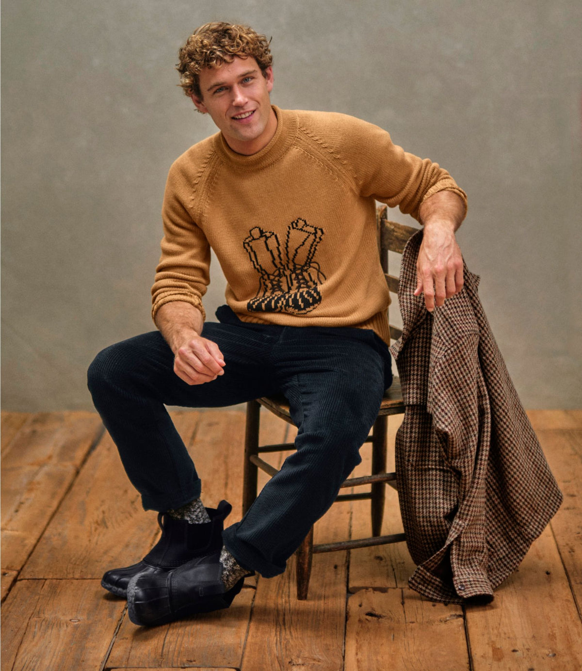 Men's Signature Organic Cotton Rollneck Sweater