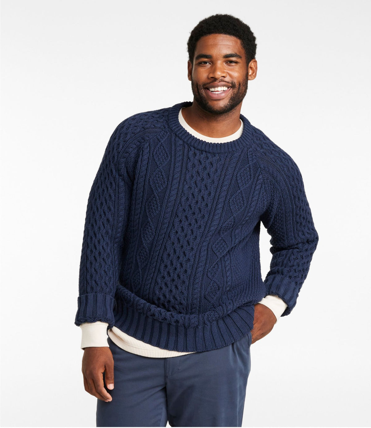 Men's Signature Cotton Fisherman Sweater