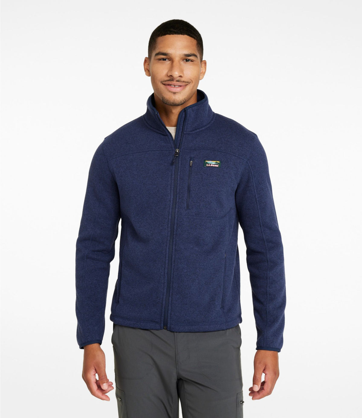 Men's L.L.Bean Sweater Fleece Full-Zip Jacket