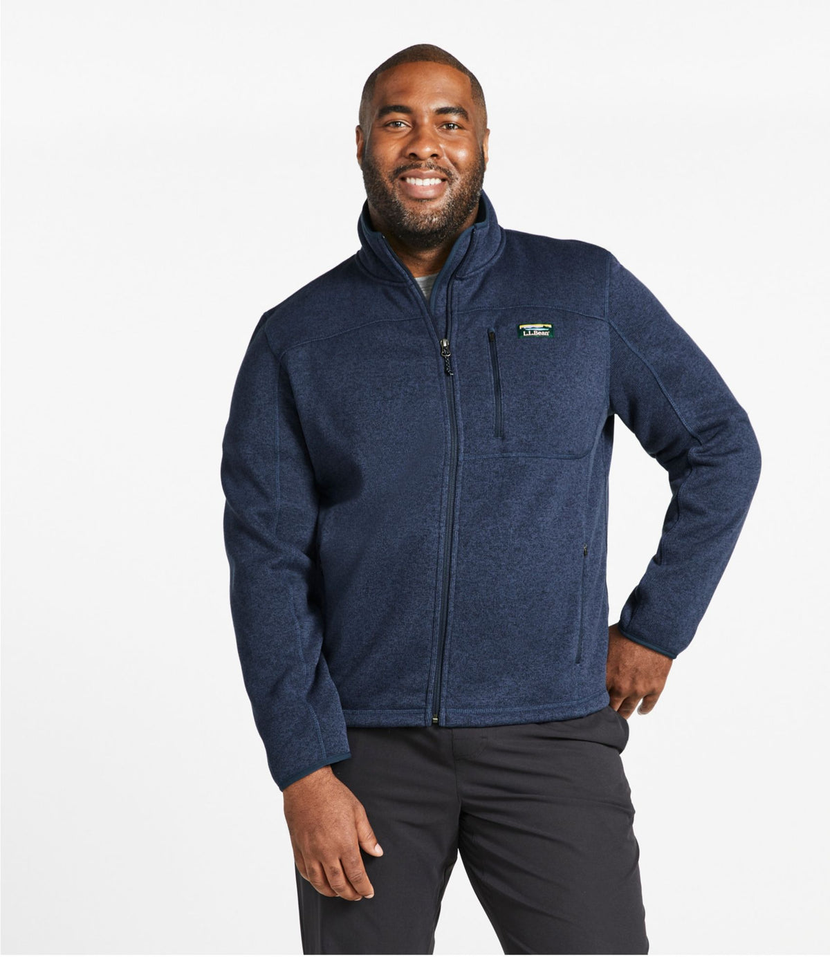 Men's L.L.Bean Sweater Fleece Full-Zip Jacket