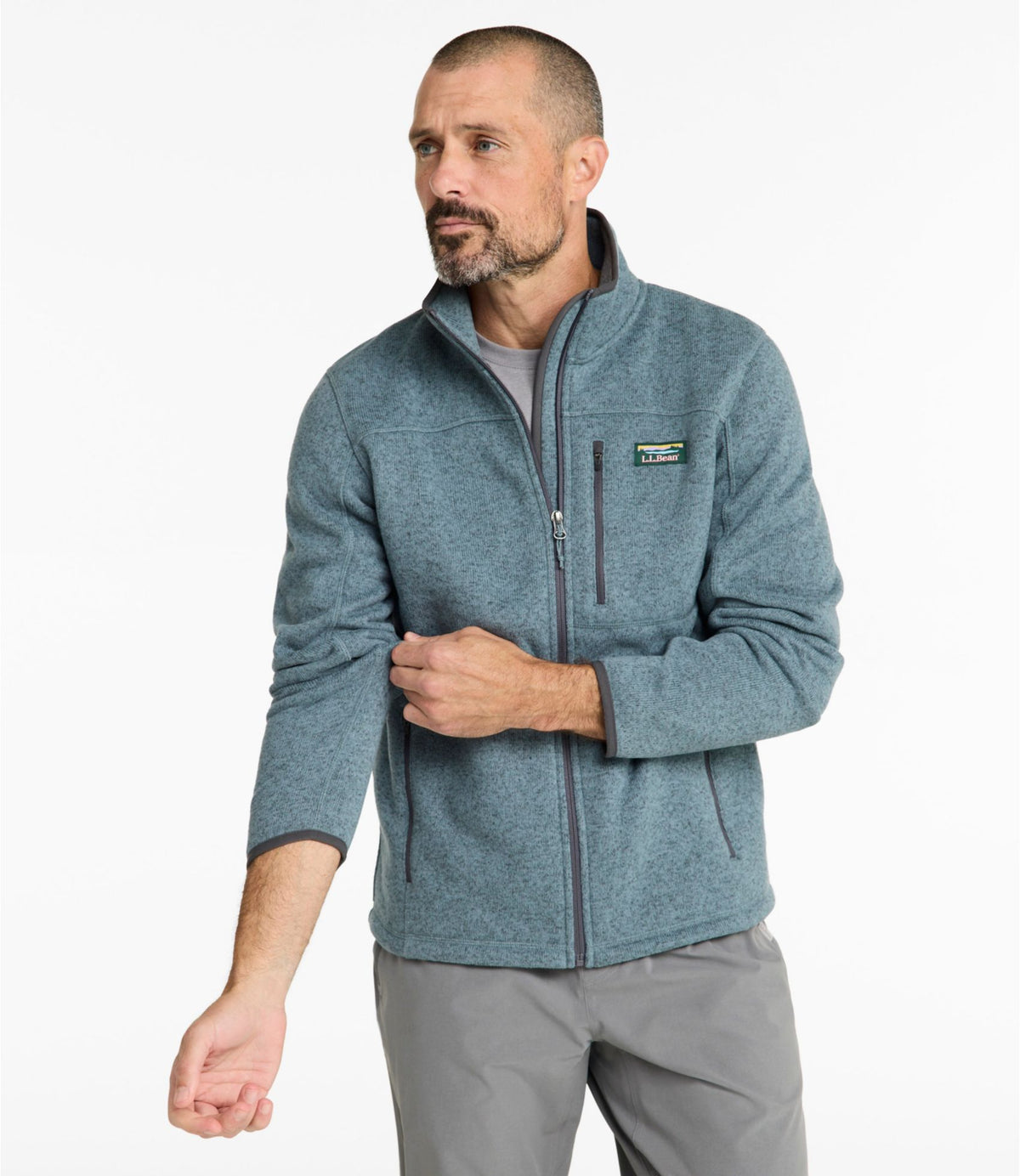 Men's L.L.Bean Sweater Fleece Full-Zip Jacket
