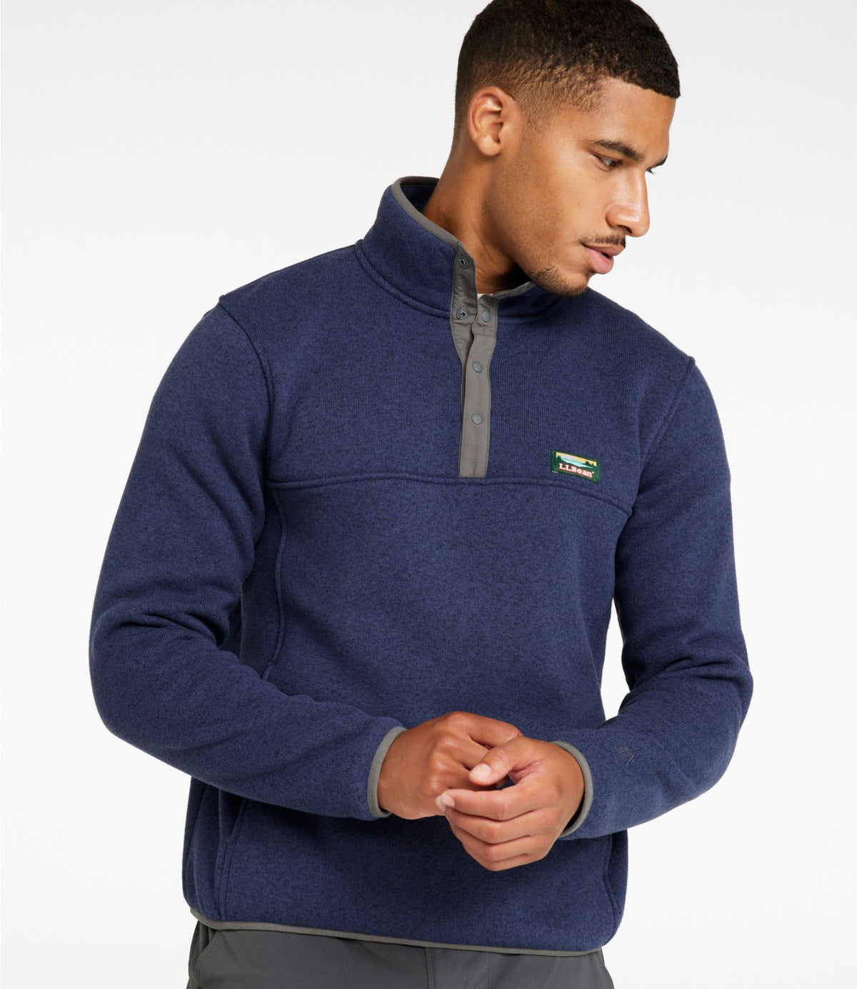 Men's L.L.Bean Sweater Fleece Pullover