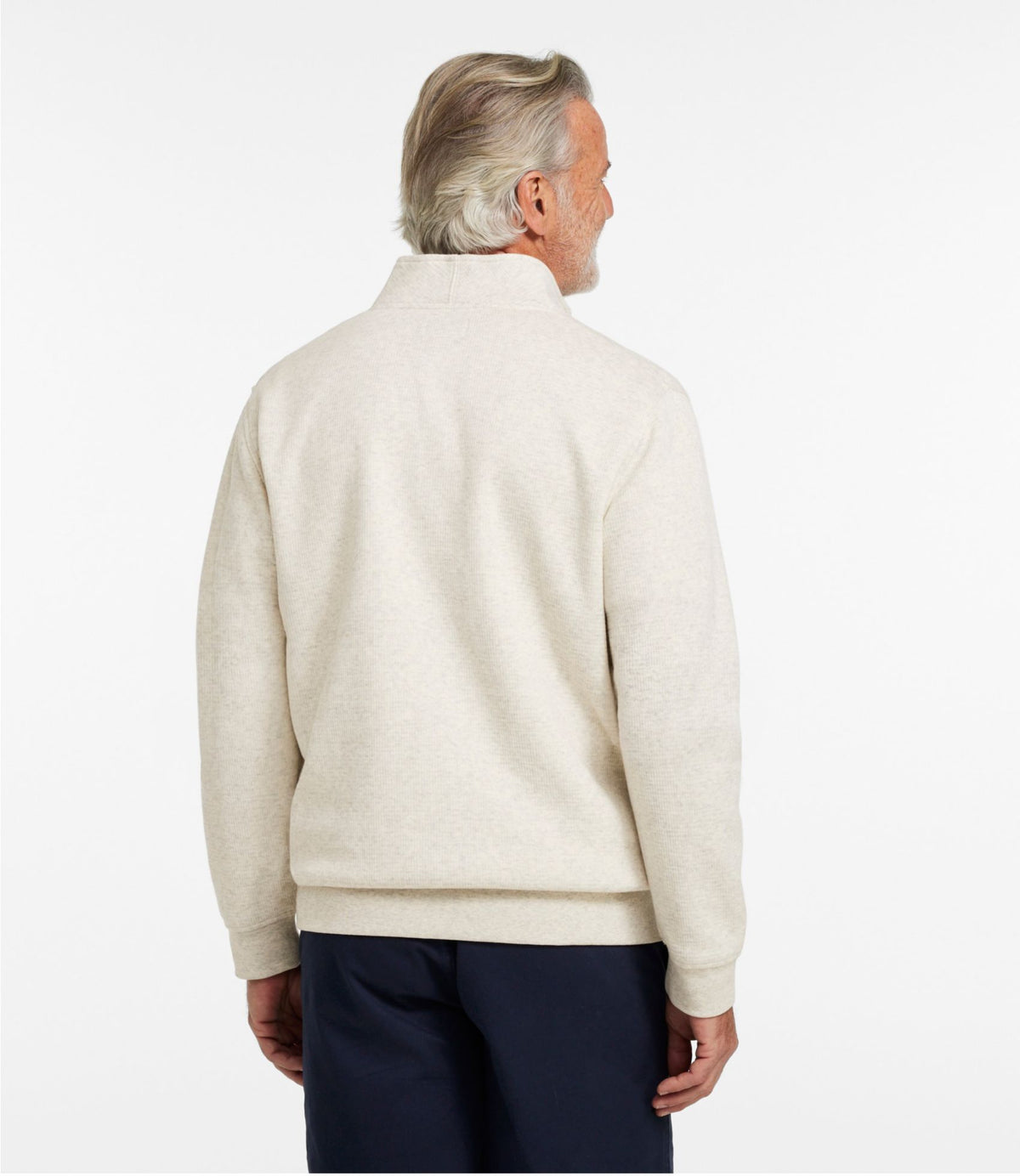 Men's All Seasons Textured Sweats, Quarter-Zip