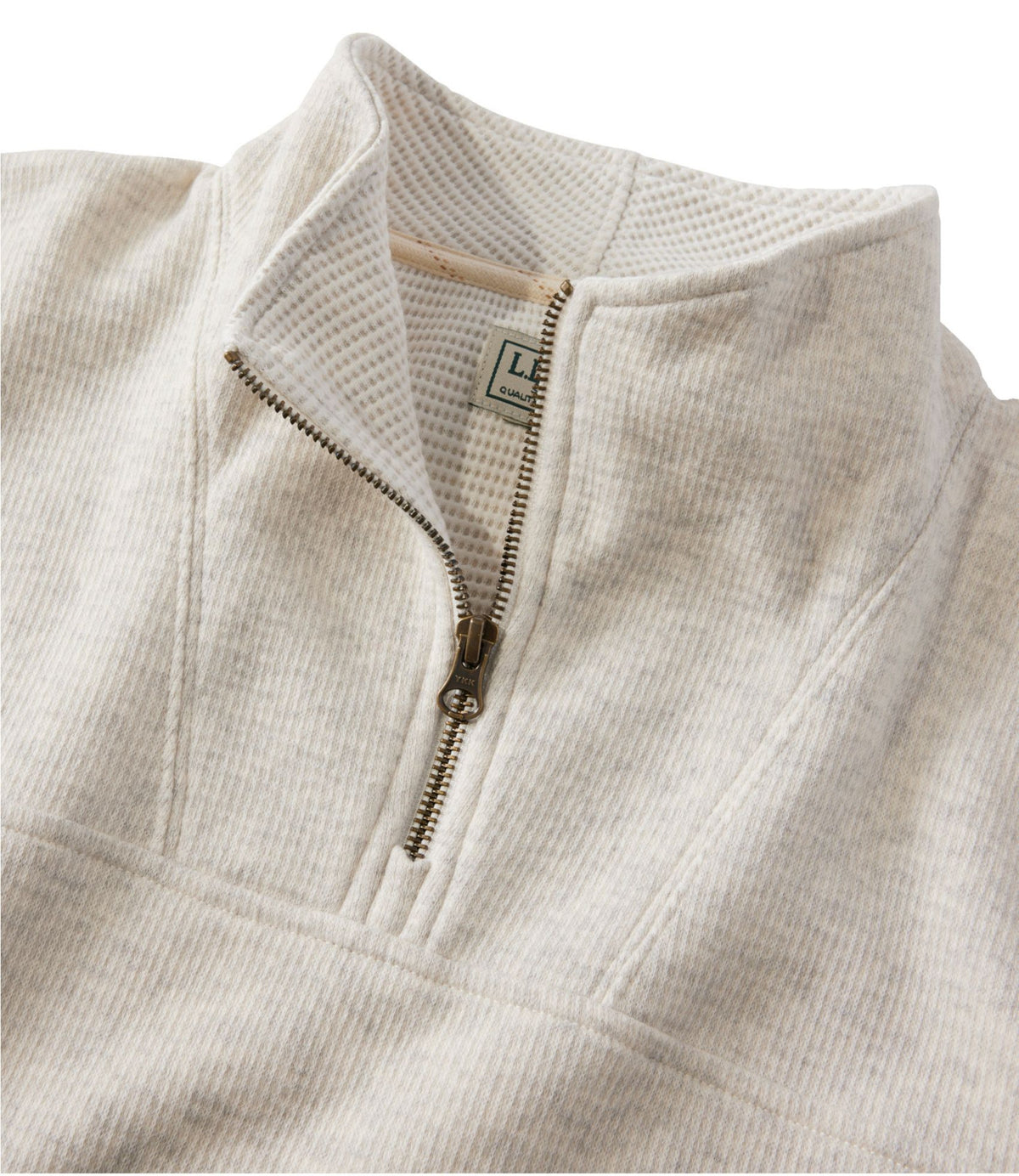 Men's All Seasons Textured Sweats, Quarter-Zip