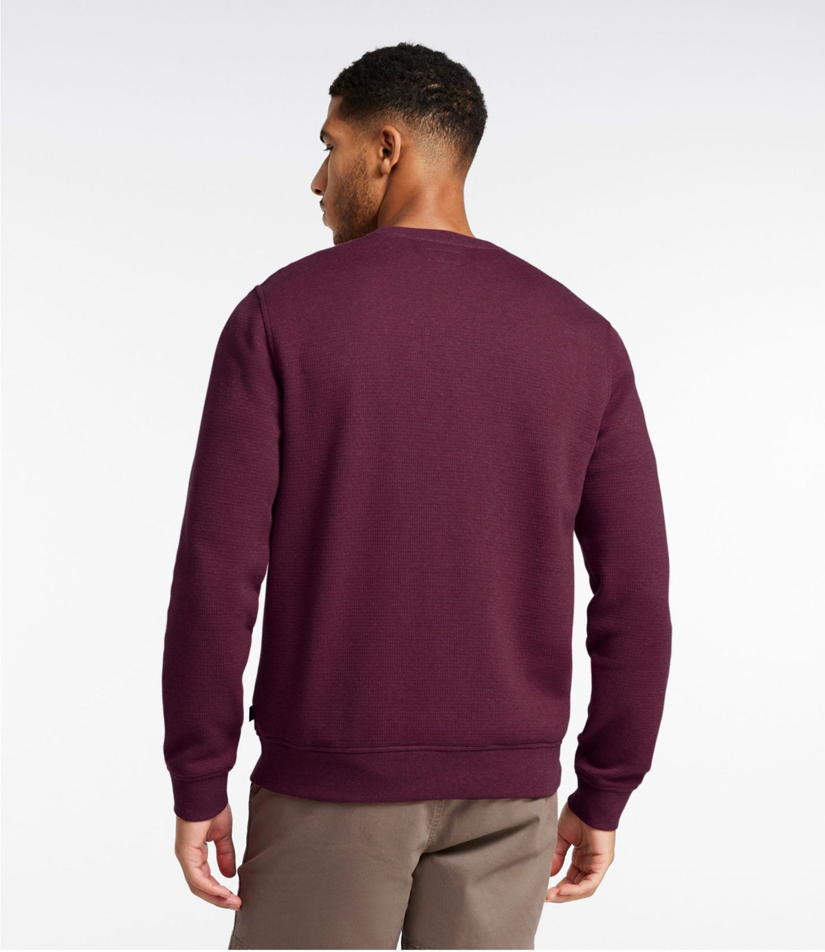 Men's All Seasons Textured Sweats, Crewneck