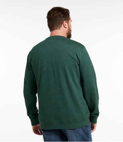 Men's All Seasons Textured Sweats, Crewneck