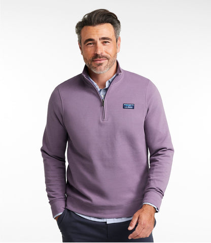 Men's Comfort Stretch Performance® Piqué, Quarter-Zip Pullover