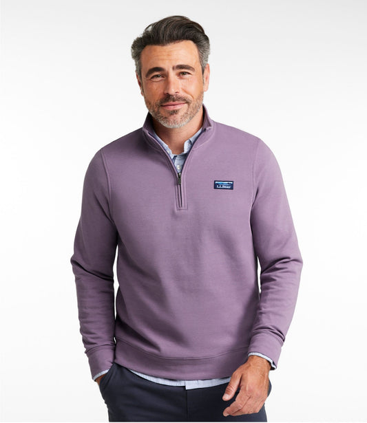 Men's Comfort Stretch Performance® Piqué, Quarter-Zip Pullover