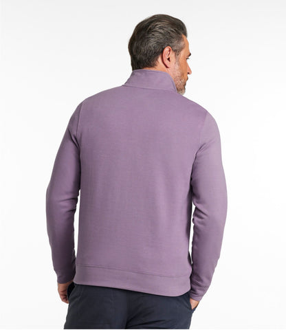 Men's Comfort Stretch Performance® Piqué, Quarter-Zip Pullover