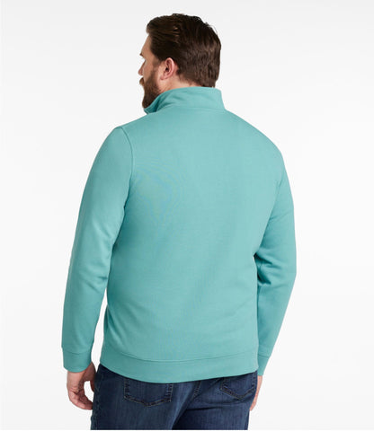 Men's Comfort Stretch Performance® Piqué, Quarter-Zip Pullover