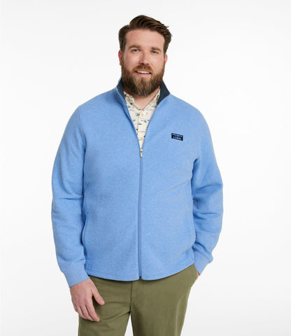 Men's Lakewashed Double-Knit Full-Zip