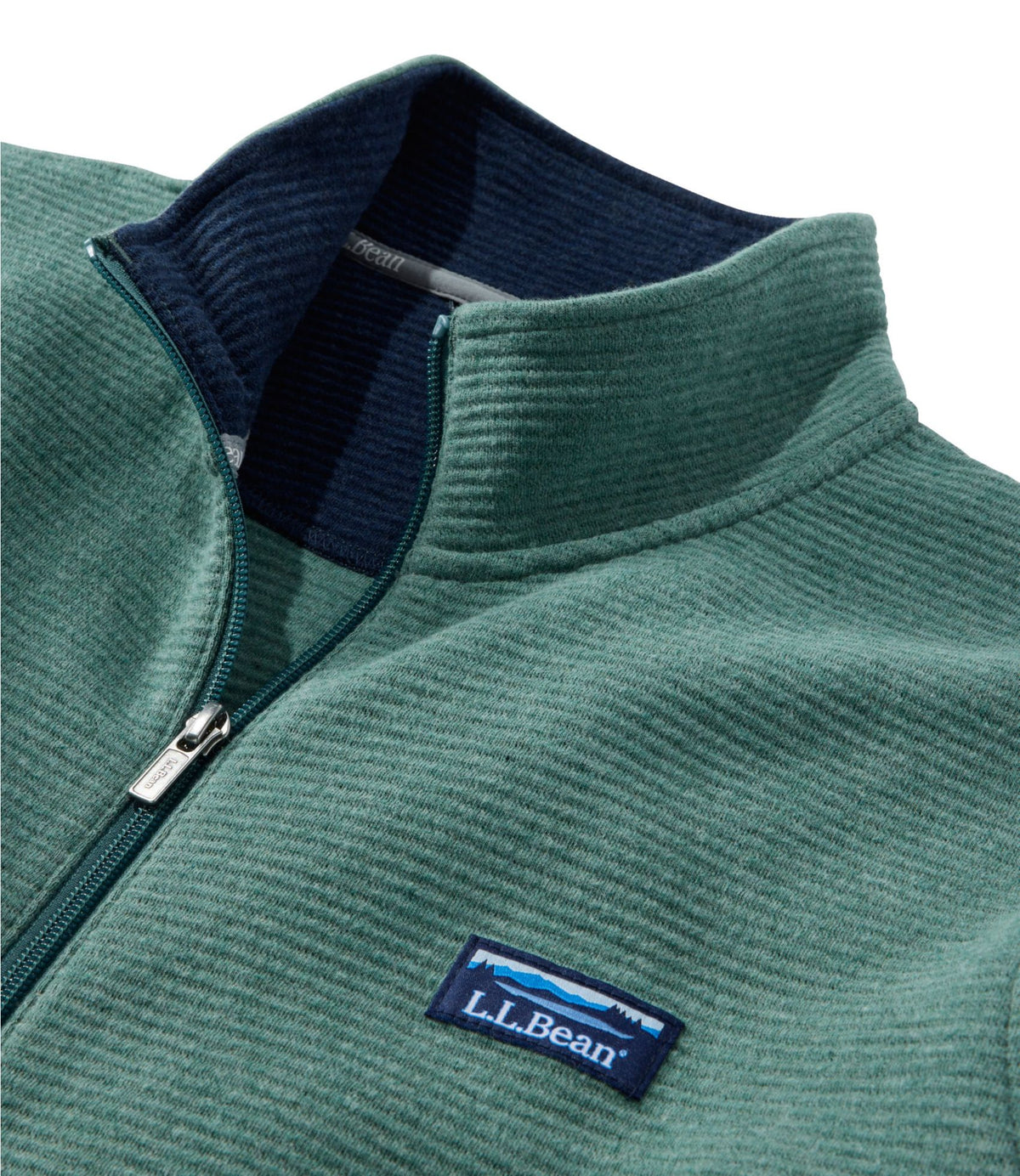 Men's Lakewashed Double-Knit Full-Zip