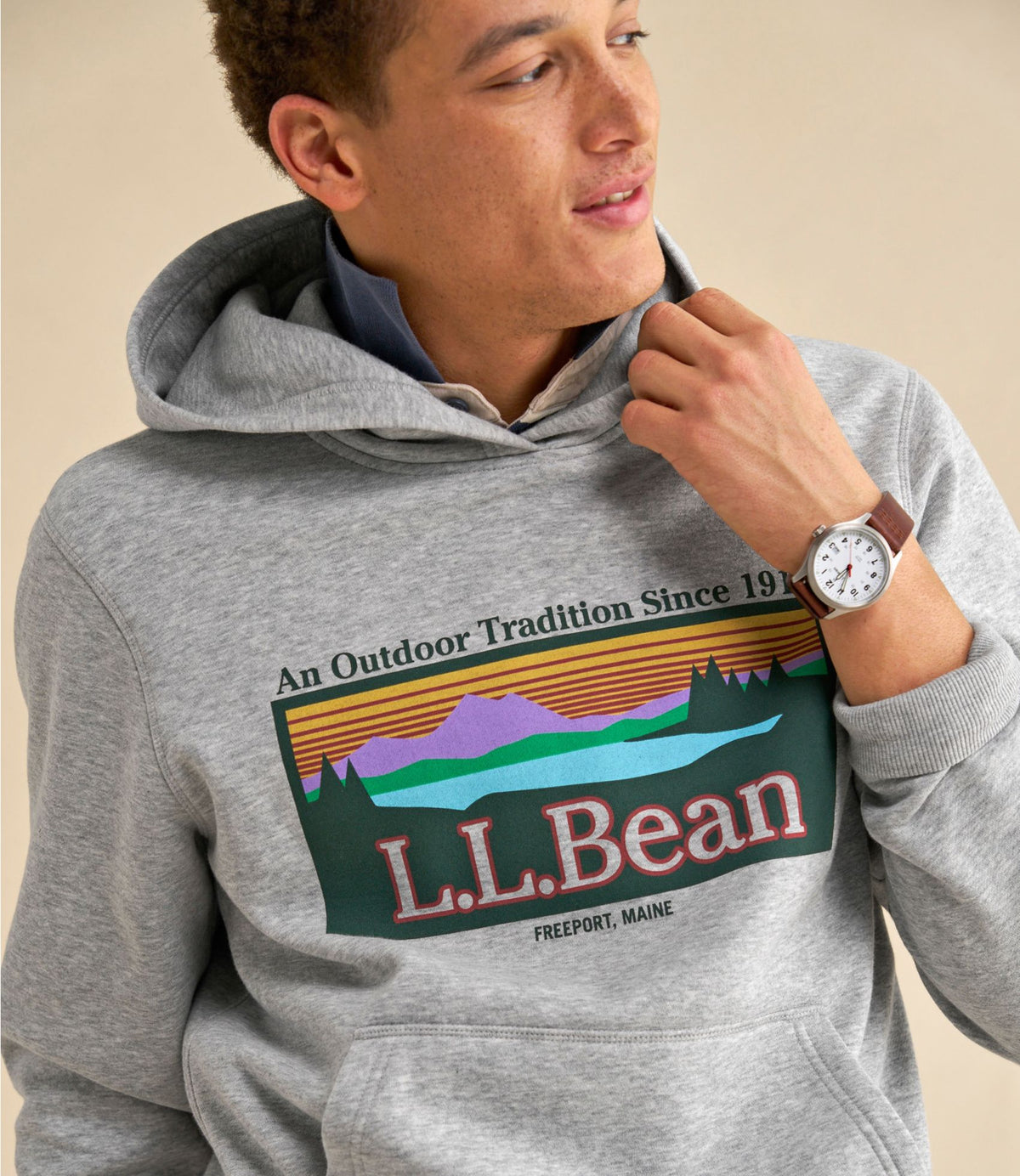 Men's Essential Graphic Sweatshirts, Hoodie