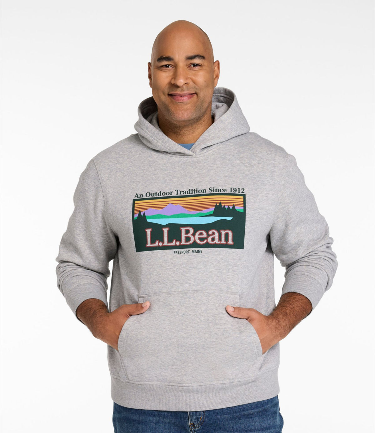 Men's Essential Graphic Sweatshirts, Hoodie