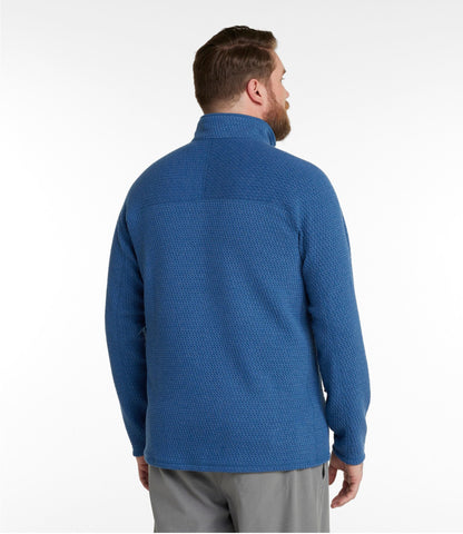 Men's Ridgeknit Pullover, Quarter-Zip