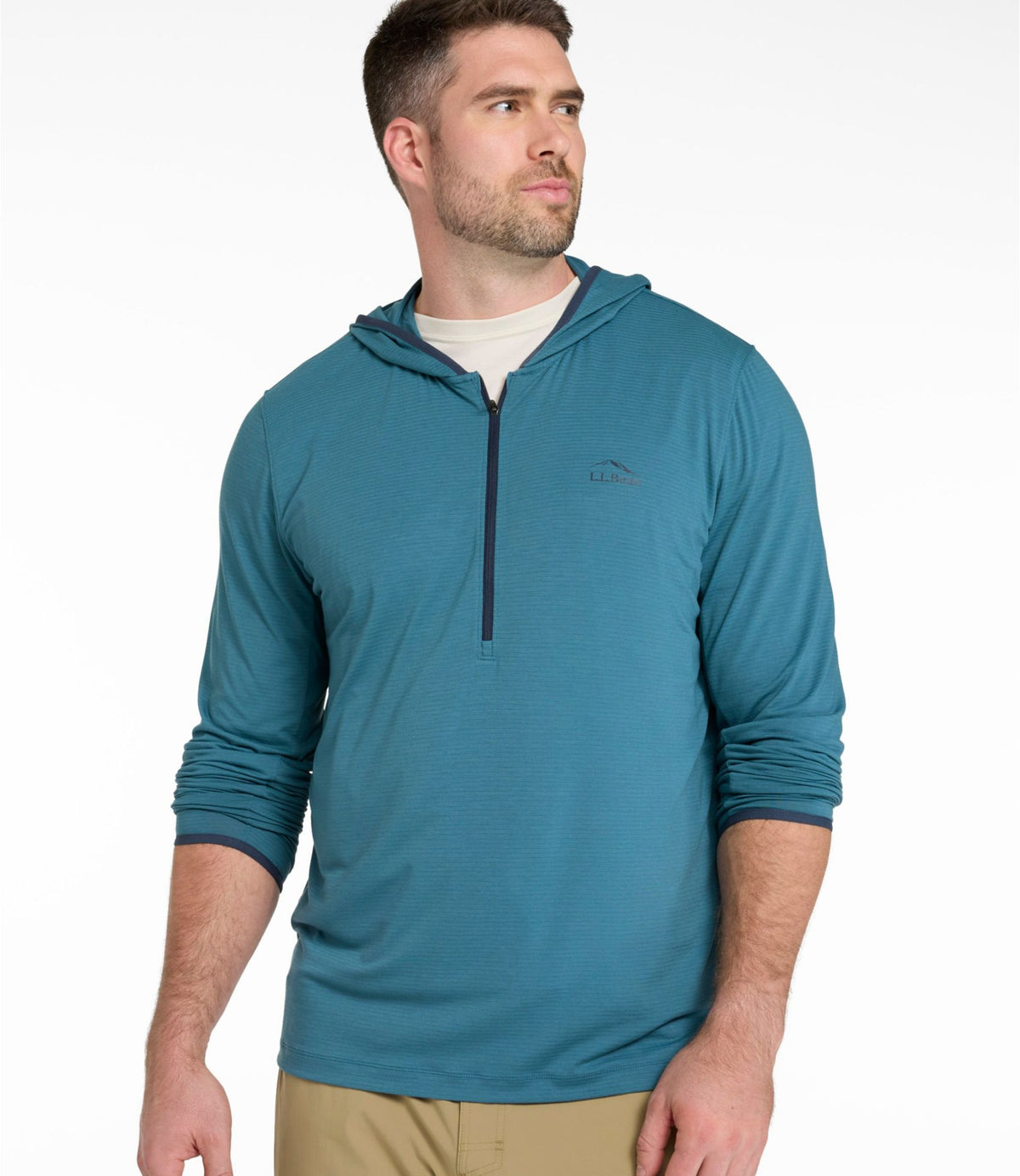 Men's SunSmart® Coolpro Half Zip Hoodie