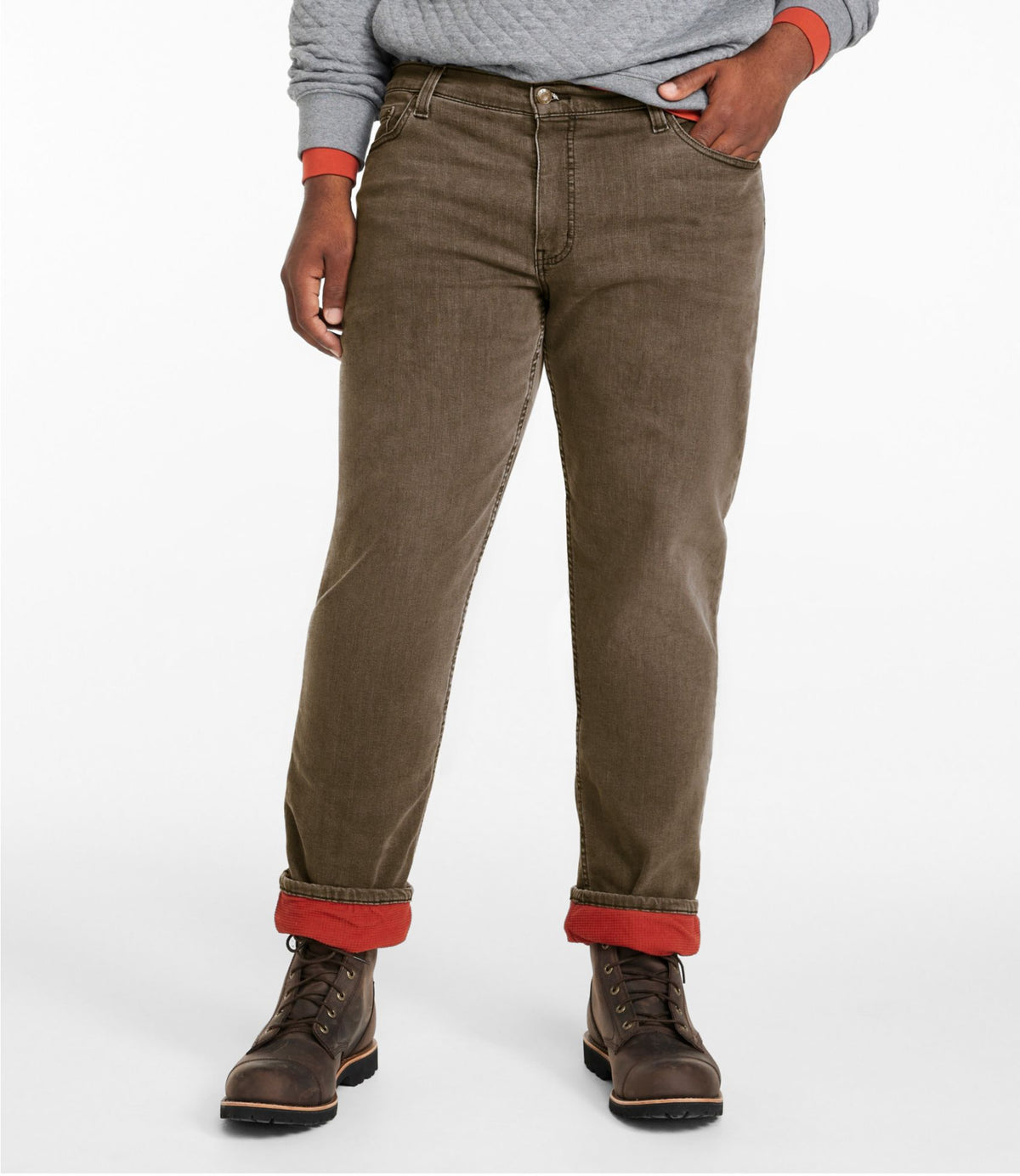 Men's BeanFlex® Jeans, Standard Athletic Fit, Fleece-Lined