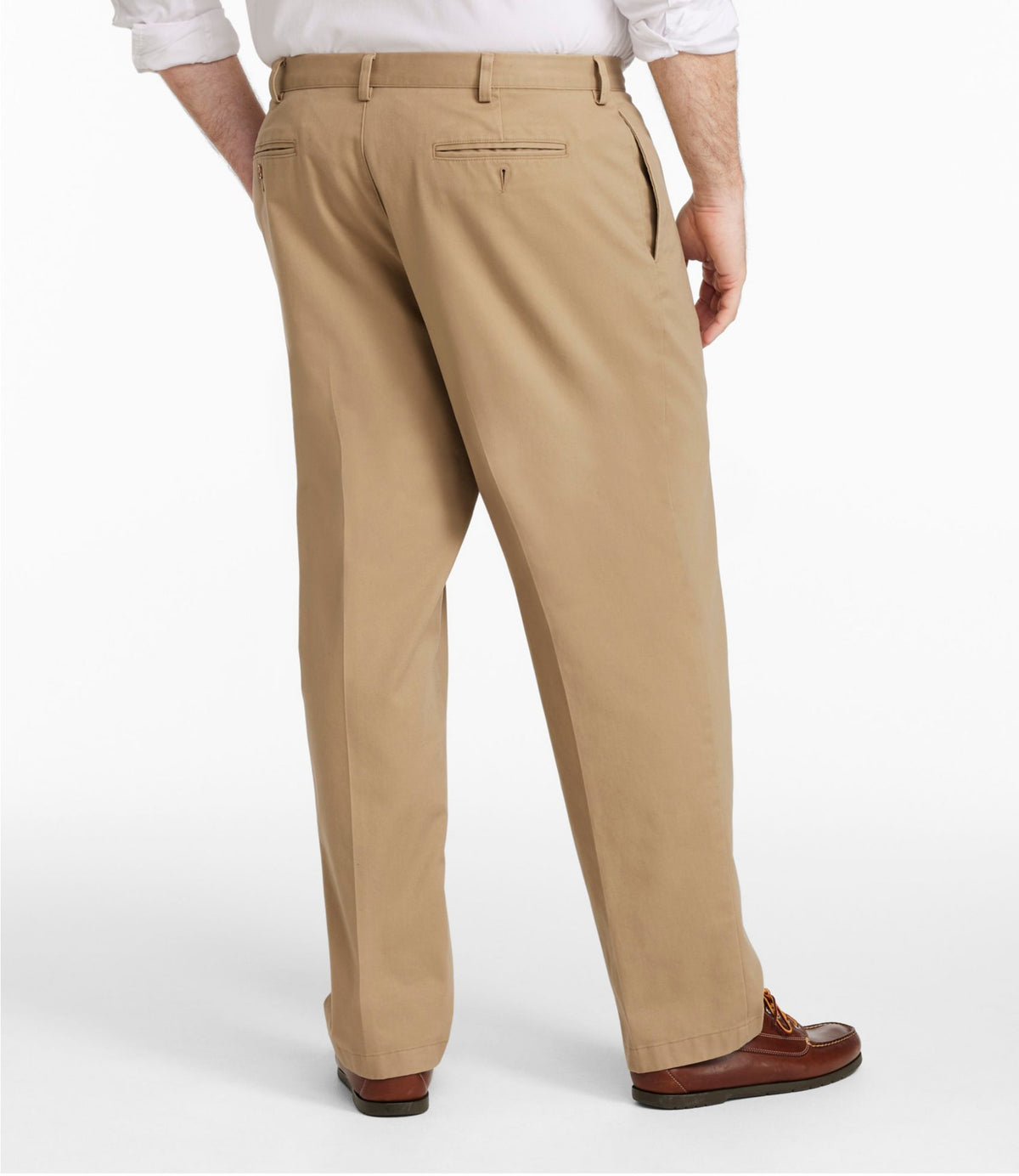 Men's Wrinkle-Free Double L® Chinos, Classic Fit, Plain Front