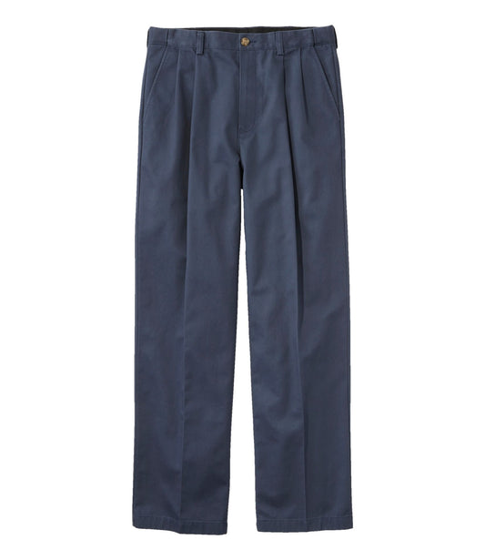 Men's Wrinkle-Free Double L® Chinos, Natural Fit, Hidden Comfort, Pleated