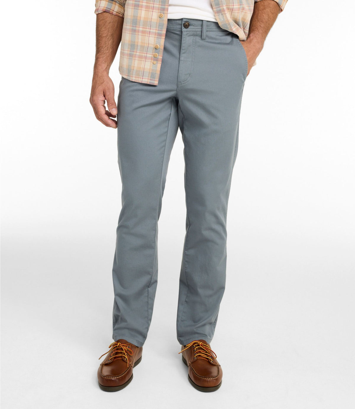Men's Sunwashed Khaki Pants, Standard Fit