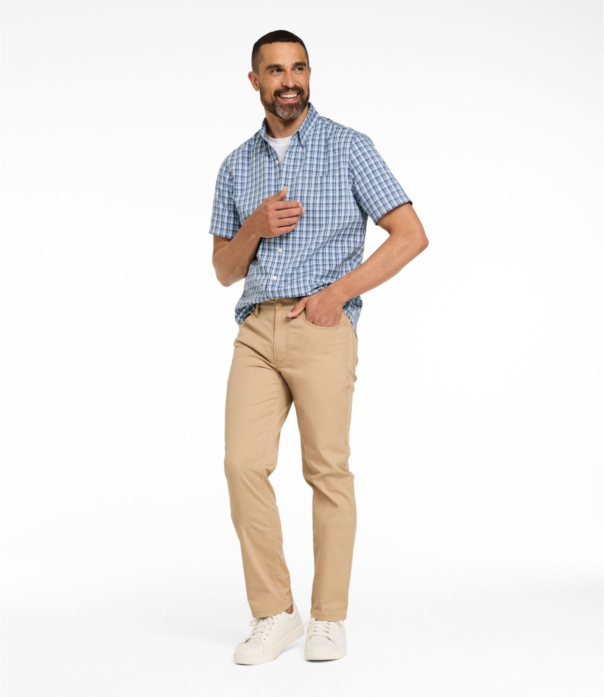 Men's Comfort Stretch Performance® Everywhere Pants, Five-Pocket, Standard Fit