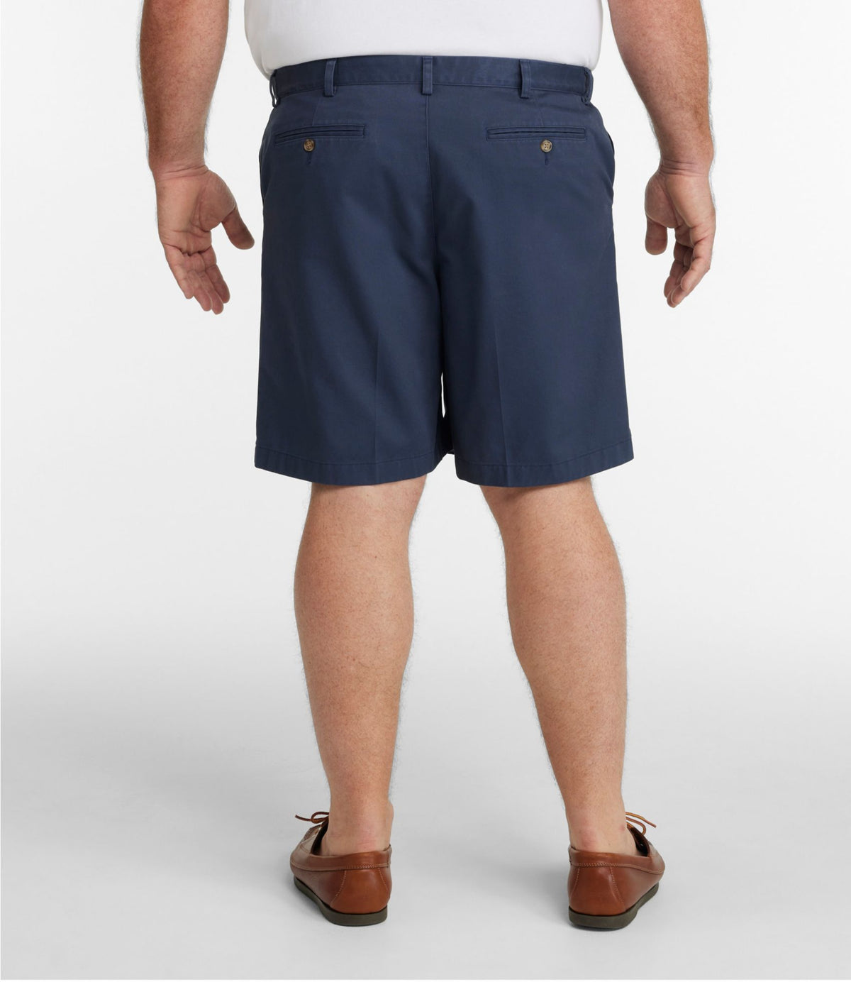 Men's Wrinkle-Free Double L® Chino Shorts, Natural Fit, Hidden Comfort Waist, 8"