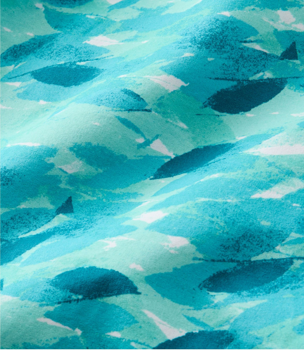 Men's Vacationland Stretch Swim Trunks, Print, 8"