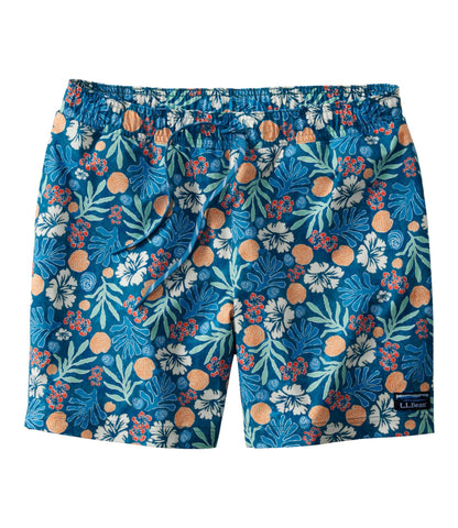 Men's Vacationland Stretch Swim Trunks, Print, 6"