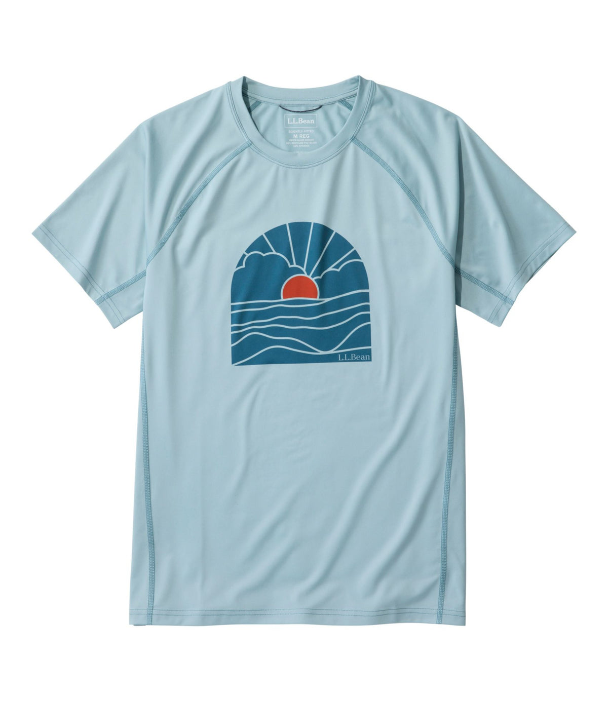 Men's Swift River Cooling Sun Shirt, Short-Sleeve Graphic