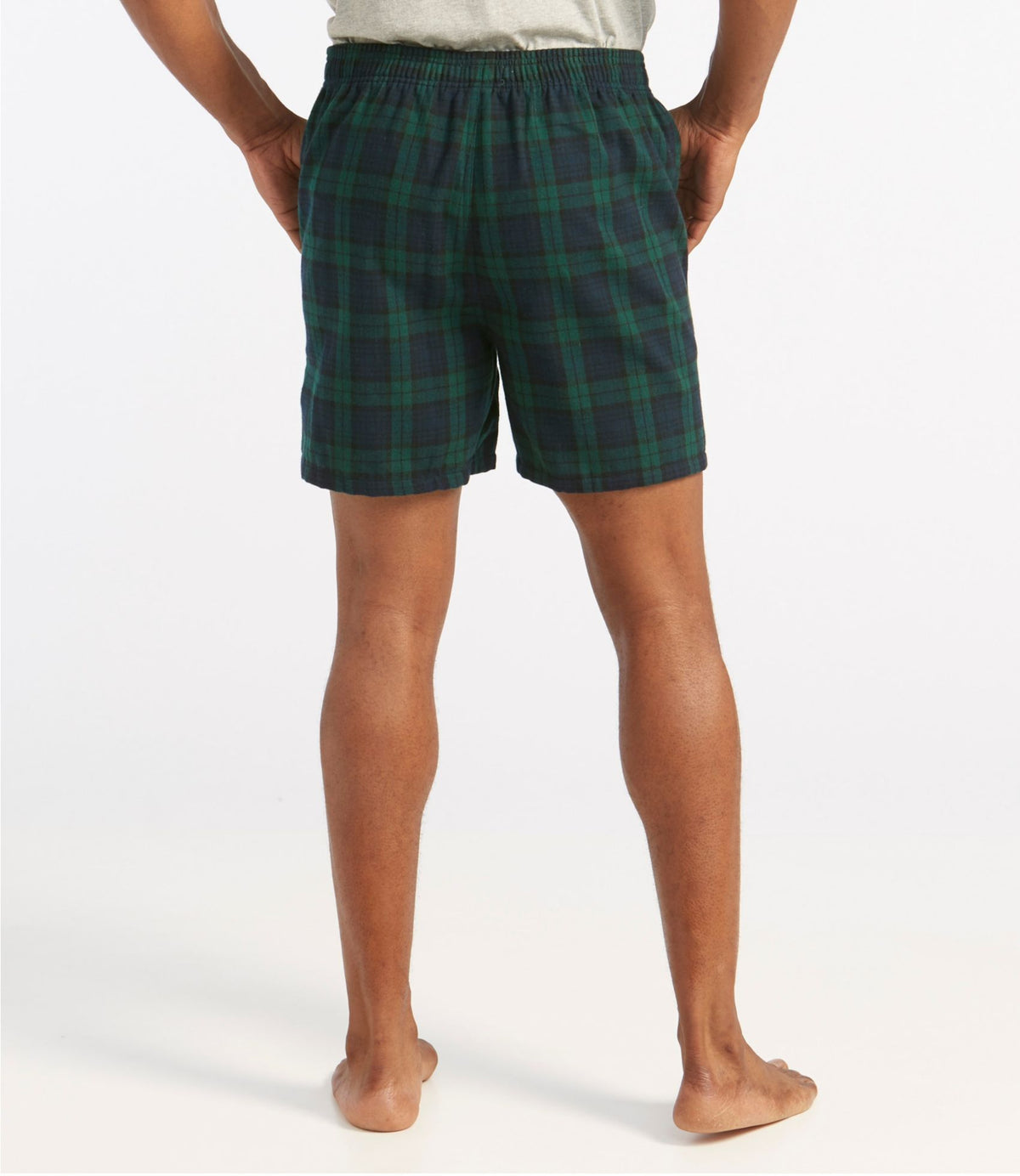 Men's Scotch Plaid Flannel Boxers